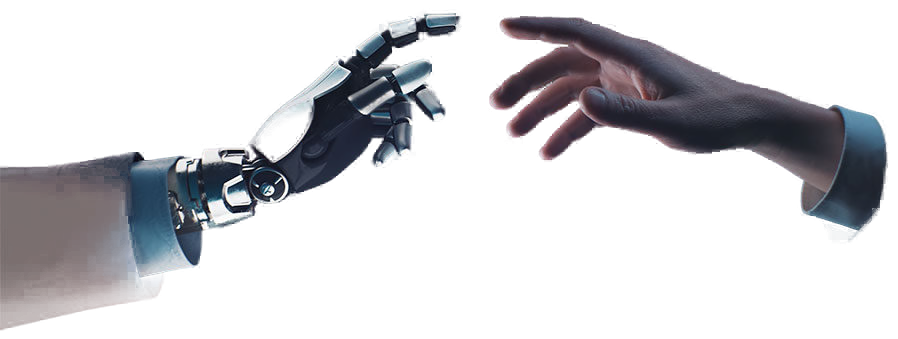AIと人がつながるイメージ